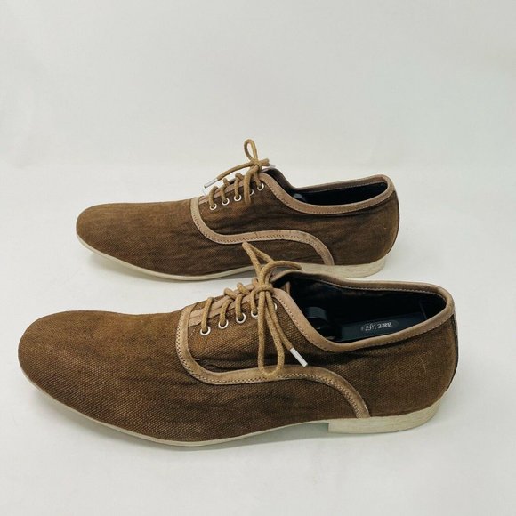 Bed Stu Men Size 10 Cosburn Oxfords Lace Up Shoes Brown Distressed Bedstu main image 6